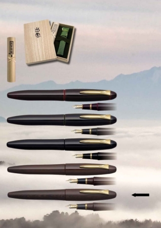 Platinum Izumo Tagayasan Pióro Wieczne Matte