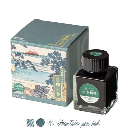 Taccia Ukiyo-e Atrament Hokusai-Sabimidori 40ml