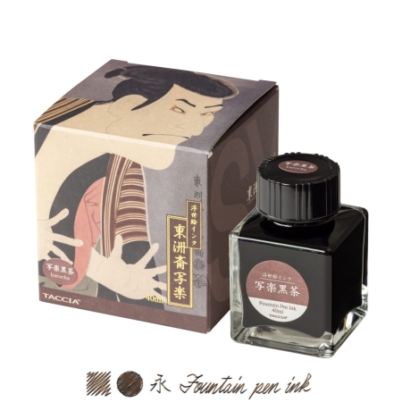 Taccia Ukiyo-e Atrament Sharaku-Kurocha 40ml