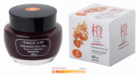 Taccia Sunaoiro Atrament Daidai (Orange) 40ml