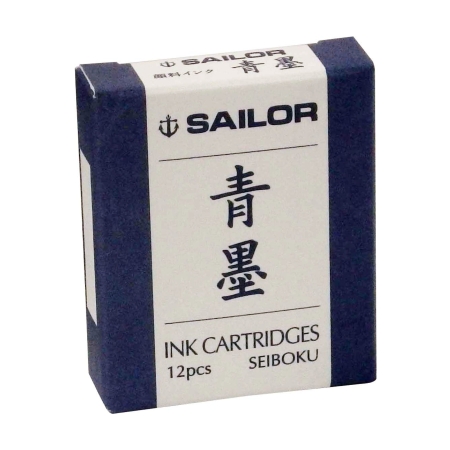 Sailor Pigment Dark Blue Naboje do Piór Wiecznych Sei-Boku
