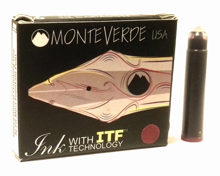 Monteverde Atrament Naboje Kpl 6szt Burgund