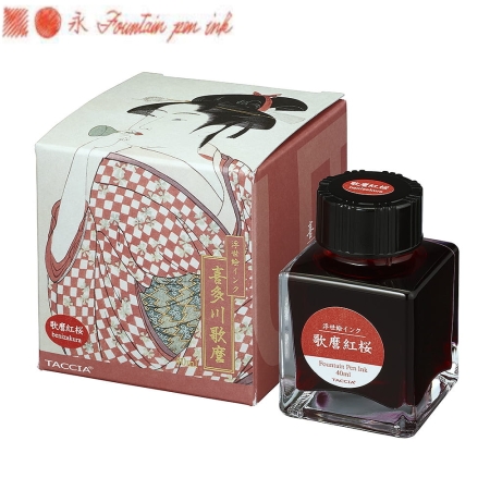 Taccia Ukiyo-e Atrament Utamaro-Benizakura 40ml