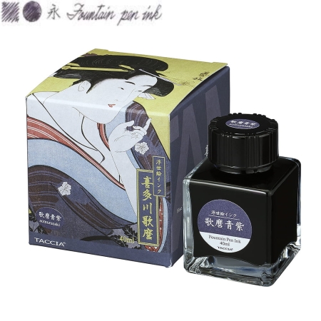 Taccia Ukiyo-e Atrament Utamaro-Aomurasaki 40ml