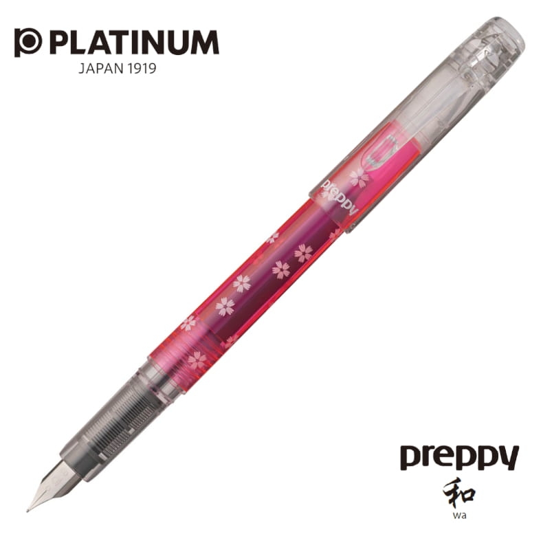 PLATINUM pióro wieczne Preppy wa Sakura Hirashi-02.jpg