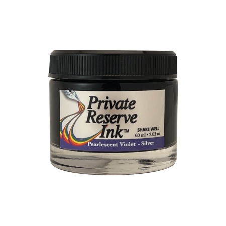 Private Reserve Pearlescent Violet Silver Atrament Perłowy 60ml