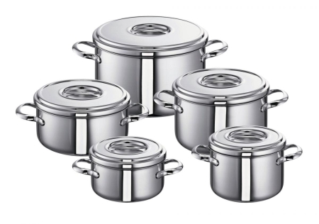 Schulte-Ufer Garnki Stalowe Romana Meister Zestaw 5szt.