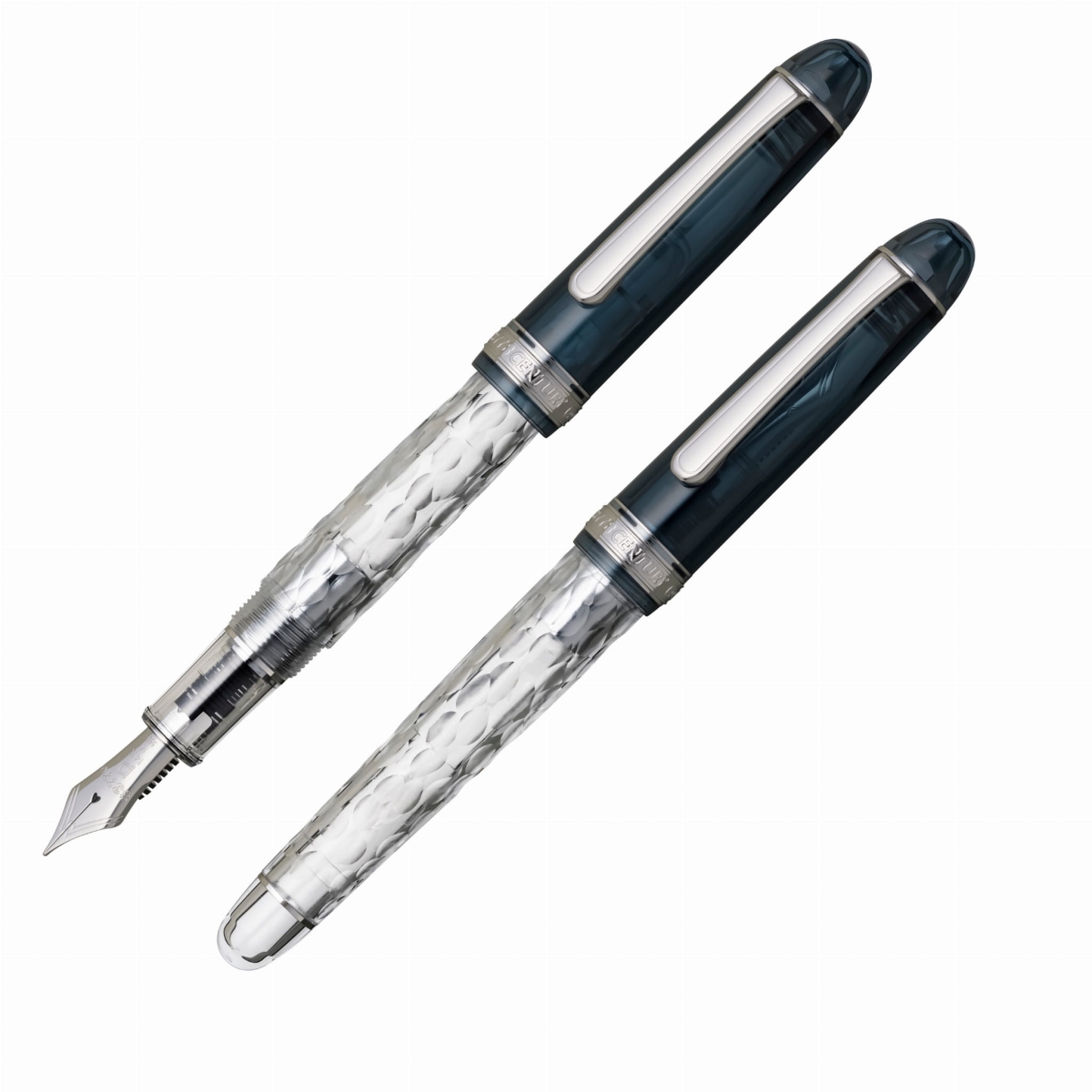 PLA-PNB4000FU-55M Platinum pióro wieczne 3776 Century kolekcja limitowana Fuji, Uroko-Gumo-02.jpg