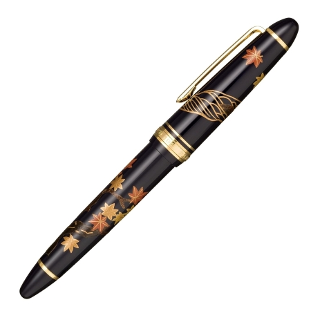 Sailor Pióro Wieczne Maki-e 1911 Momiji Navy Blue