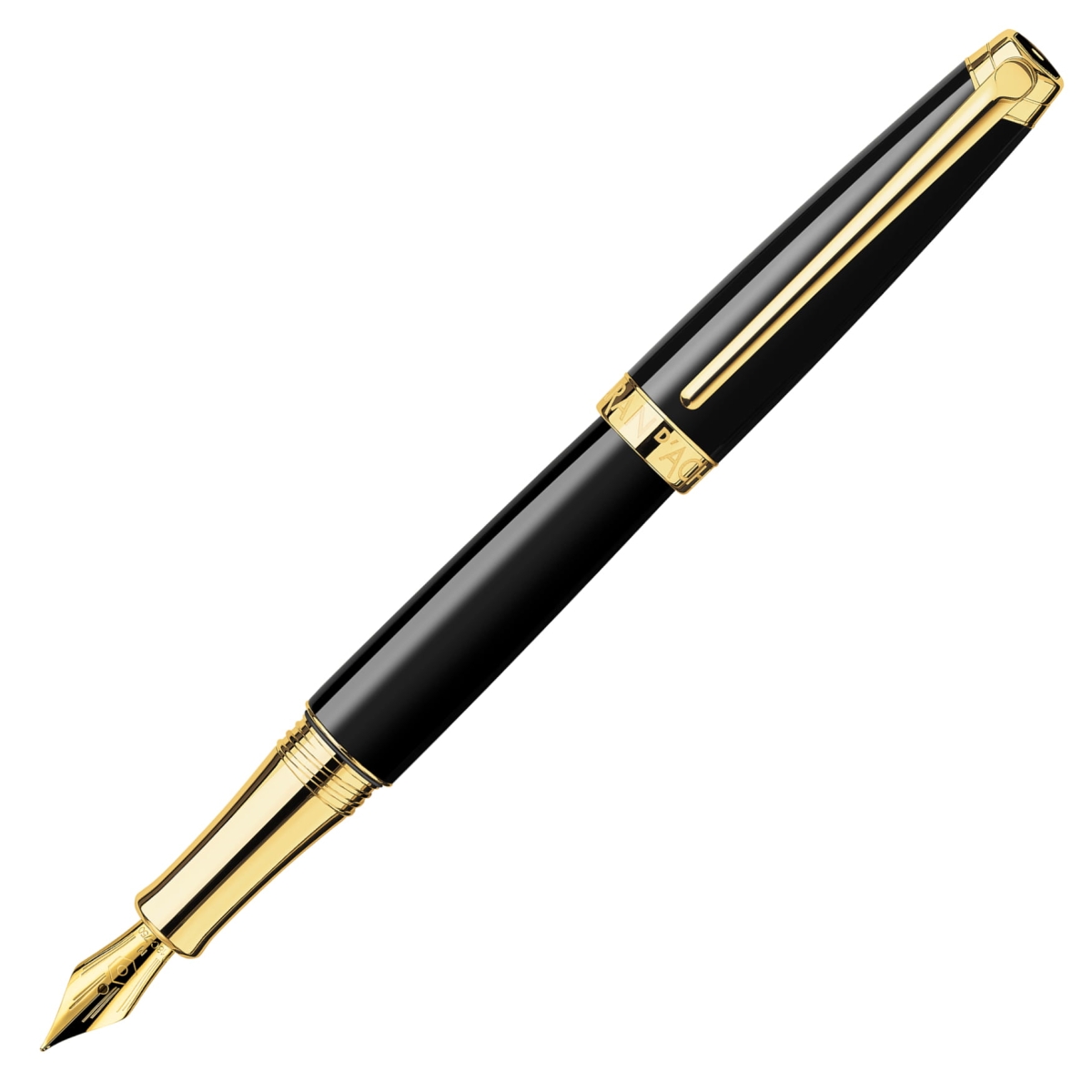 CD4799-282 Caran d'Ache pióro wieczne Leman Ebony Black Gold-Plated-01.jpg