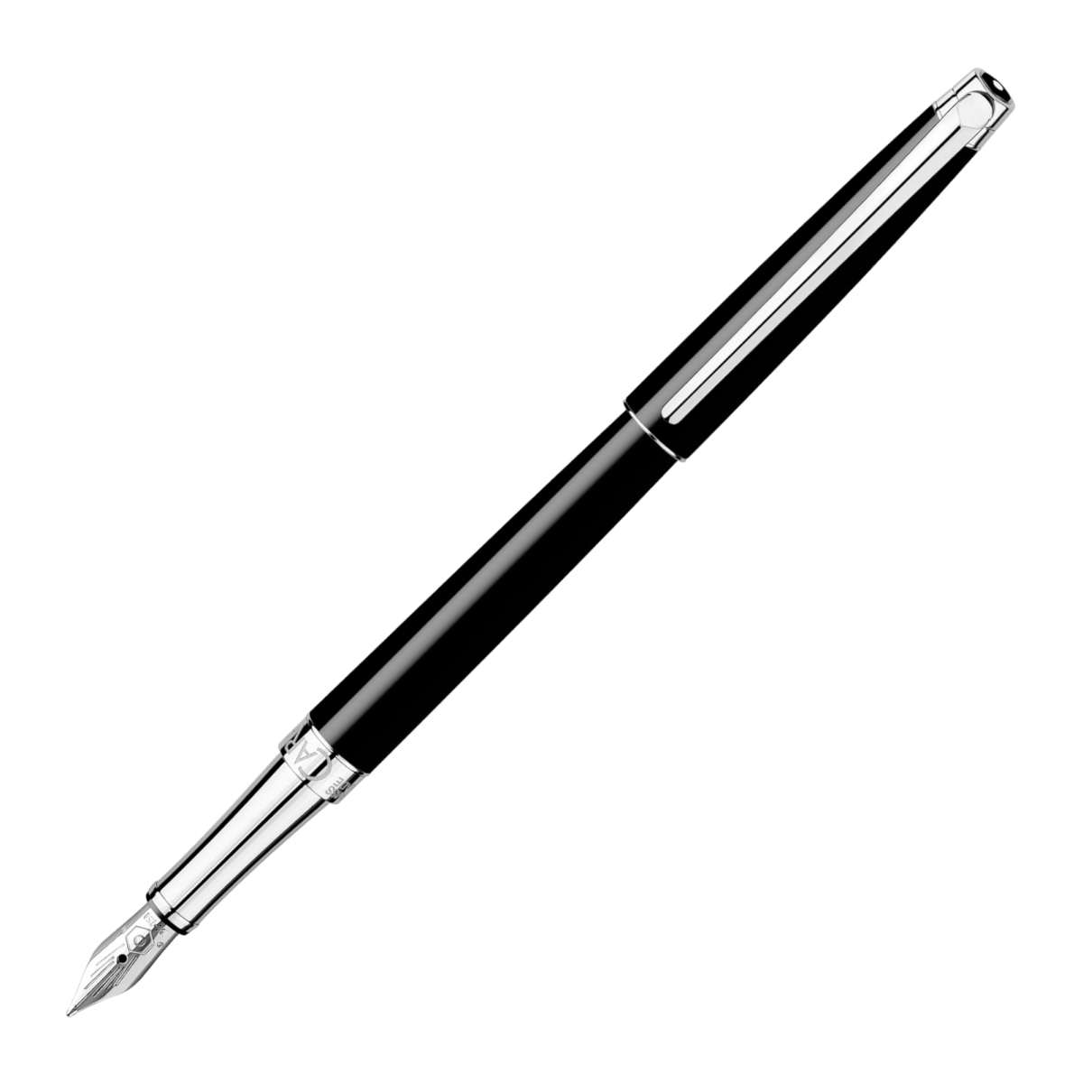 CD4791-782 Caran d'Ache pióro wieczne Leman Slim Black-01.jpg