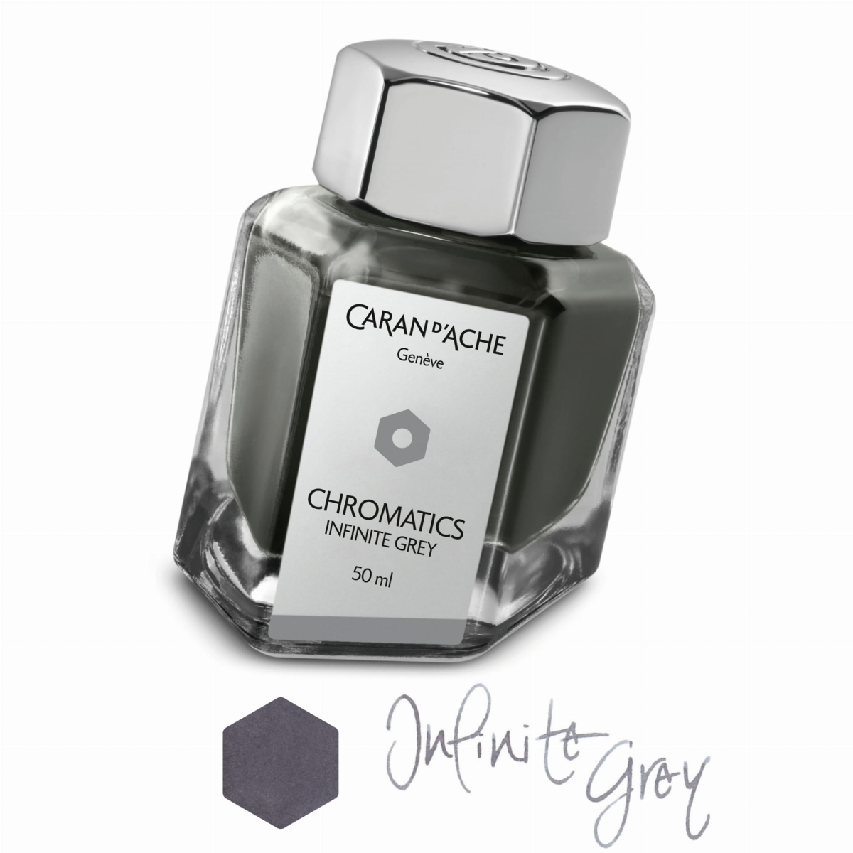 CD8011-005 Caran d'Ache atrament Infinite Grey-02.jpg