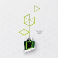 CD8011-221 Caran d'Ache atrament Delicate Green-06.jpg
