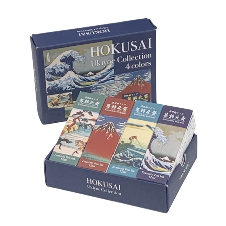 Taccia Ukiyo-e Atrament Hokusai Kpl 4x12ml