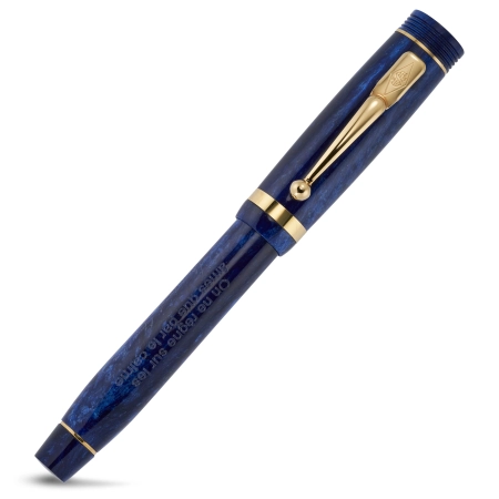 Conway Stewart Lady Churchill Blue Stardust Pióro Wieczne 18k  L.E.