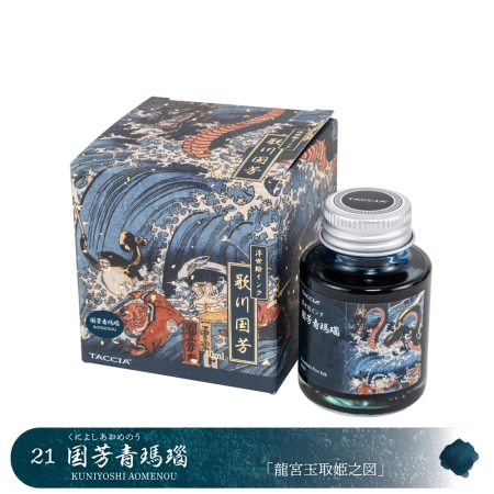 Taccia Ukiyo-e Atrament Kuniyoshi Aomenou 40ml 