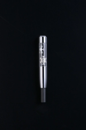 Platinum x Nakaya Chromowany Konwerter do Pióra Wiecznego Snow Flowers
