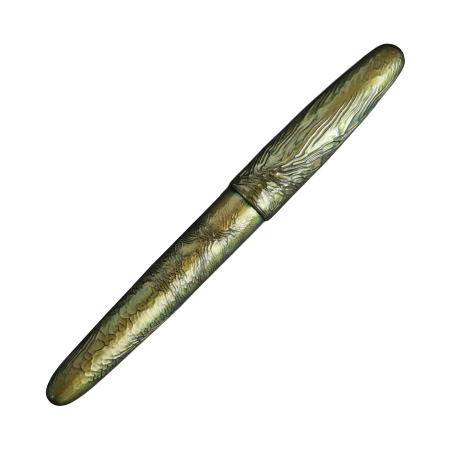 Wancher Dream True Urushi Yakumo-nuri Chijimi Aodaisho Pióro Wieczne Shogun 18k 