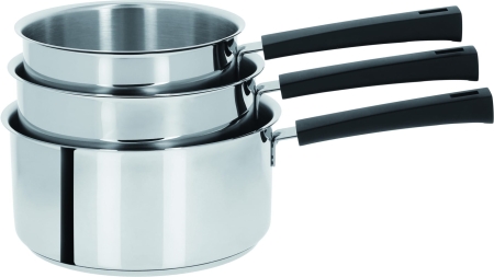 Cristel Mutine Fixe Zestaw 4 Rondle Czarny