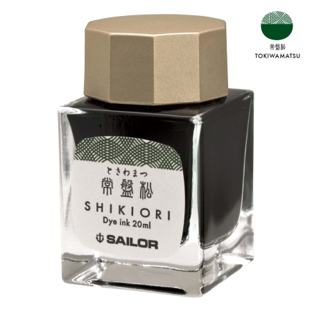 Sailor Atrament Shikiori Tokiwamatsu Zielony 20ml