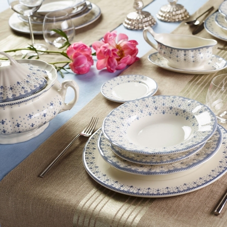 Pickman Serwis Obiadowy Aurora Flor De Lis 56 el.