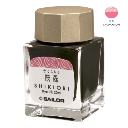 Sailor Atrament Shikiori Sakuramori Różowy 20ml