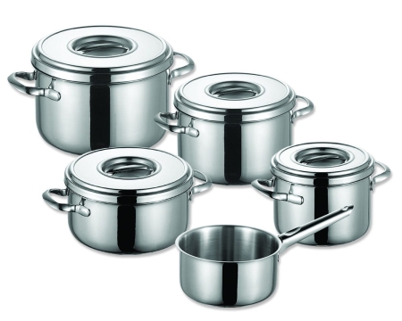 Schulte-Ufer Garnki Stalowe Romana Meister Zestaw 5szt.