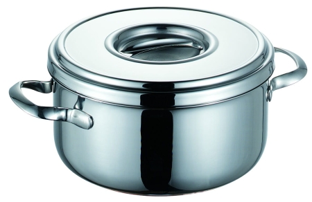 Schulte-Ufer Garnek Stalowy Niski 16 cm Romana