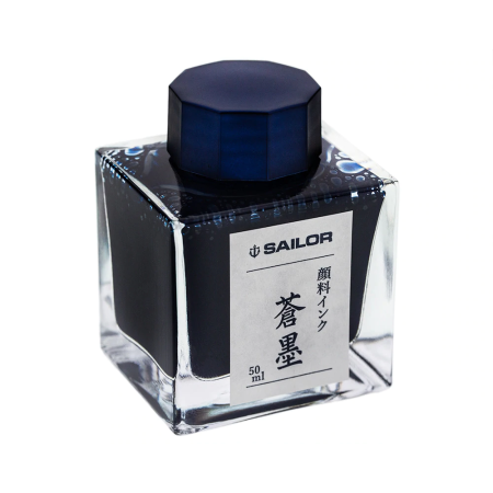 Sailor Atrament Nano Sou-Boku Pigment Ink Niebiesko-Czarny 50ml