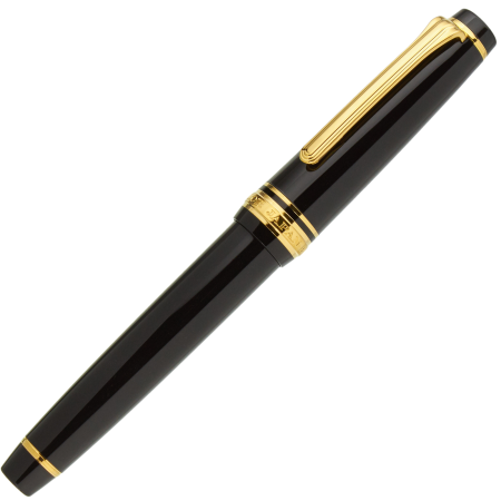 Sailor Pro Gear Slim Czarne Pióro Wieczne 14k GT