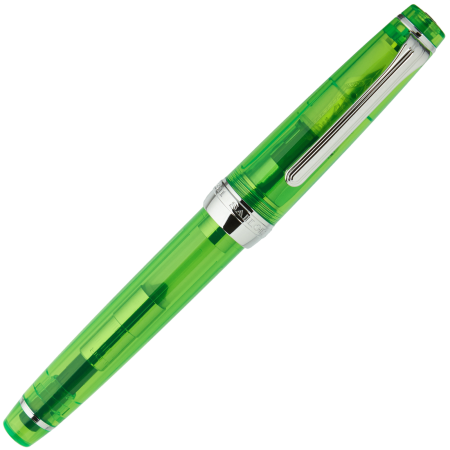 Sailor Pro Gear Slim Green Transparentne Pióro Wieczne 14k RT  